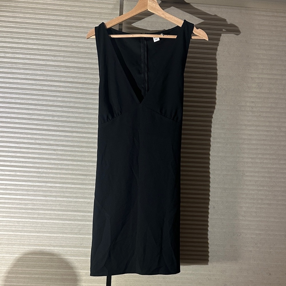 Twik Black Backless Dress